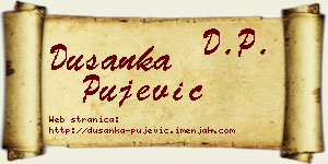 Dušanka Pujević vizit kartica